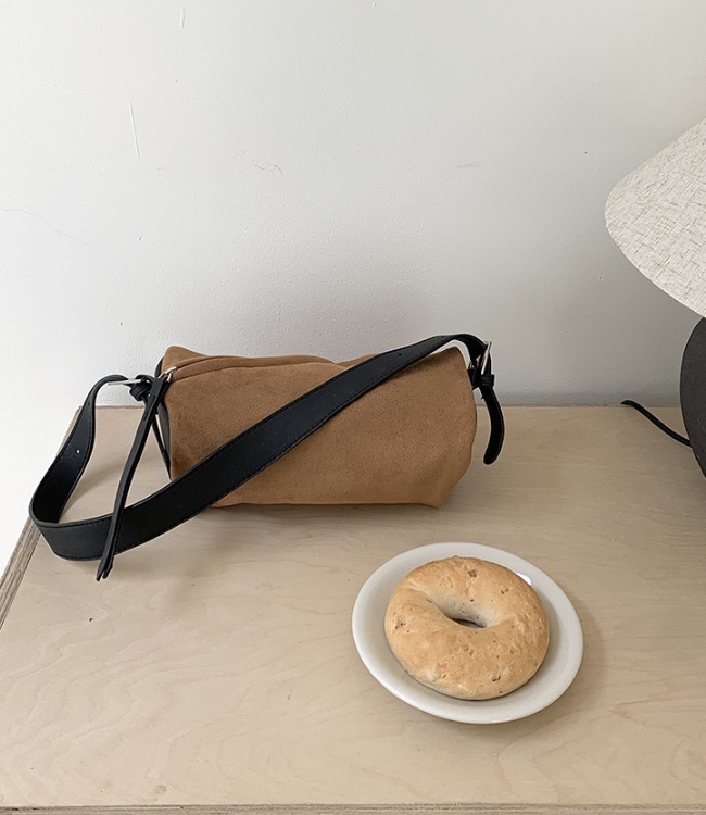 POSH BLUE韓國直郵㊣女士新品職業休閑人氣熱賣單肩斜跨包絨POSH BLUE單肩/斜跨包