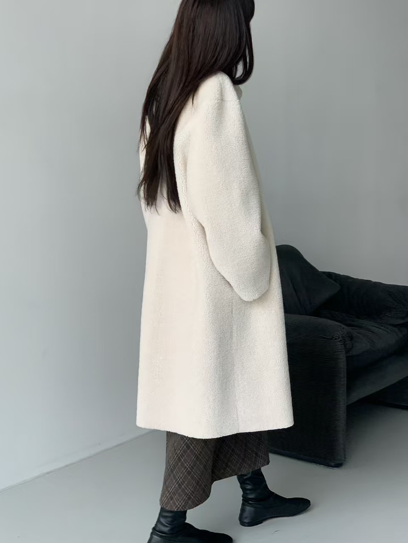 TAF東大門㊣直郵女士新款職業推薦真品時尚熱賣人氣中長款大衣TAF中長款大衣