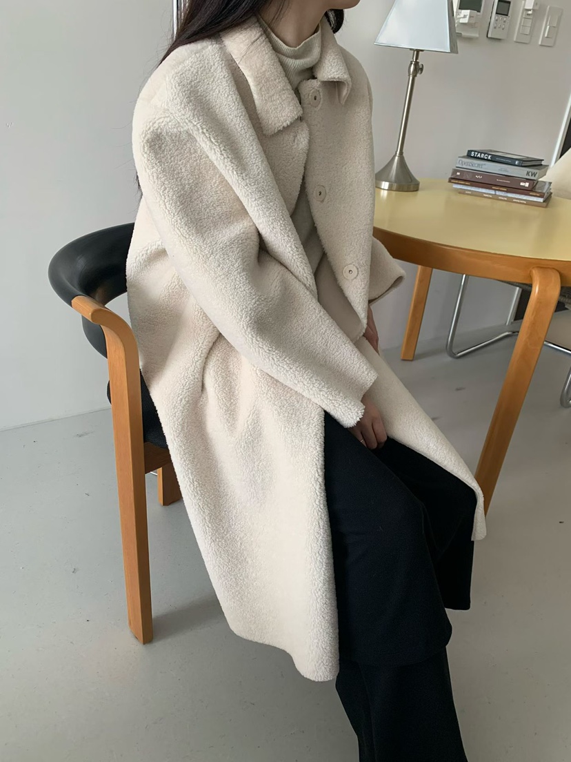 TAF東大門㊣直郵女士新款職業推薦真品時尚熱賣人氣中長款大衣TAF中長款大衣