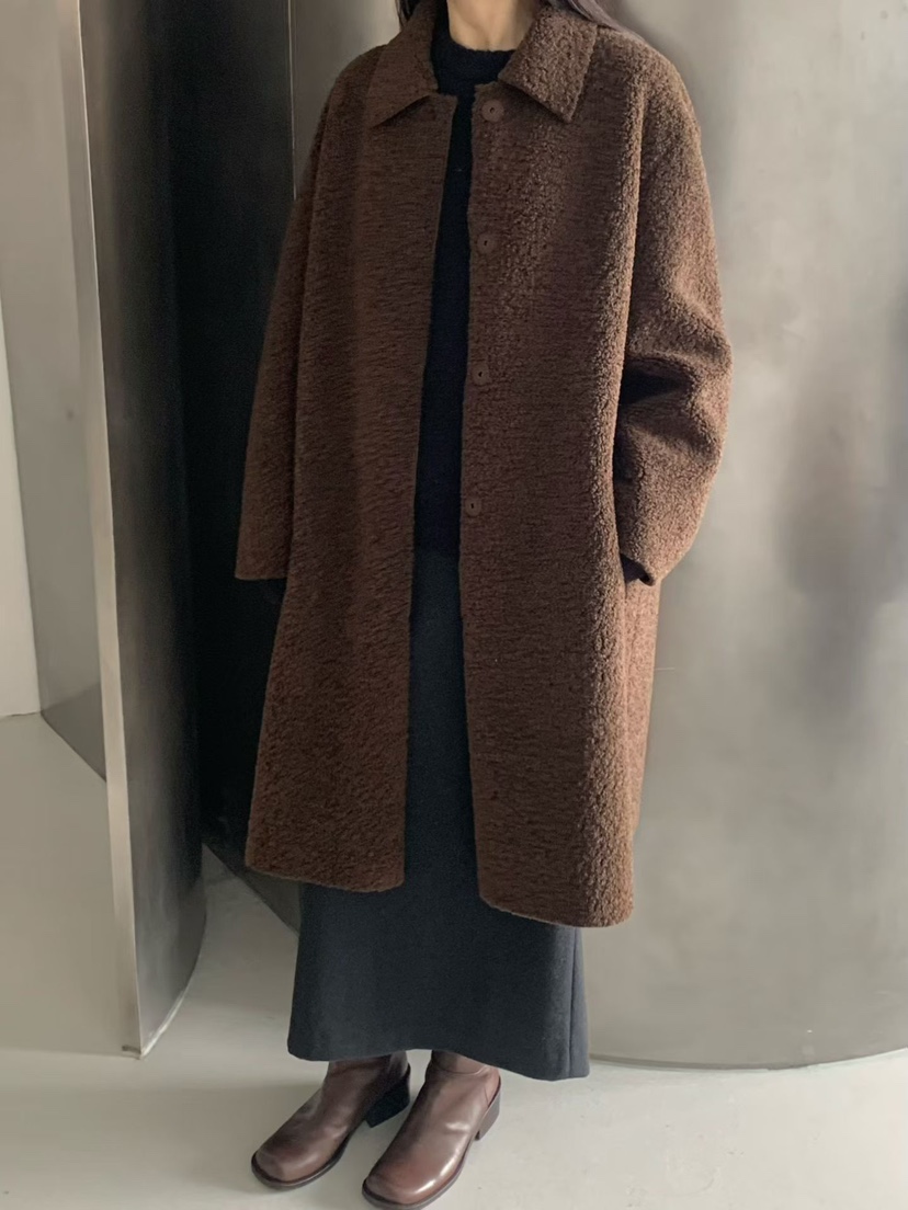 TAF東大門㊣直郵女士新款職業推薦真品時尚熱賣人氣中長款大衣TAF中長款大衣