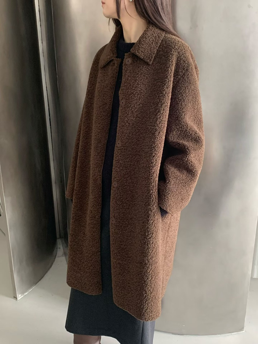 TAF東大門㊣直郵女士新款職業推薦真品時尚熱賣人氣中長款大衣TAF中長款大衣