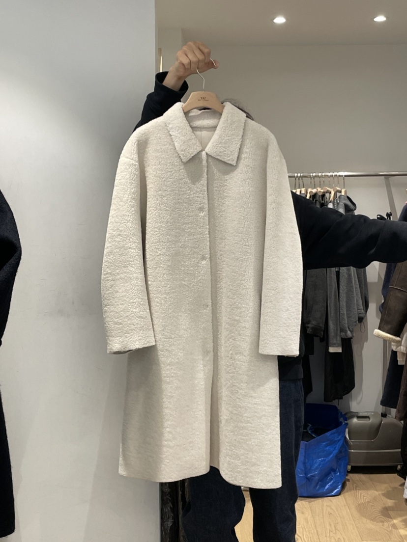 TAF東大門㊣直郵女士新款職業推薦真品時尚熱賣人氣中長款大衣TAF中長款大衣圖色1