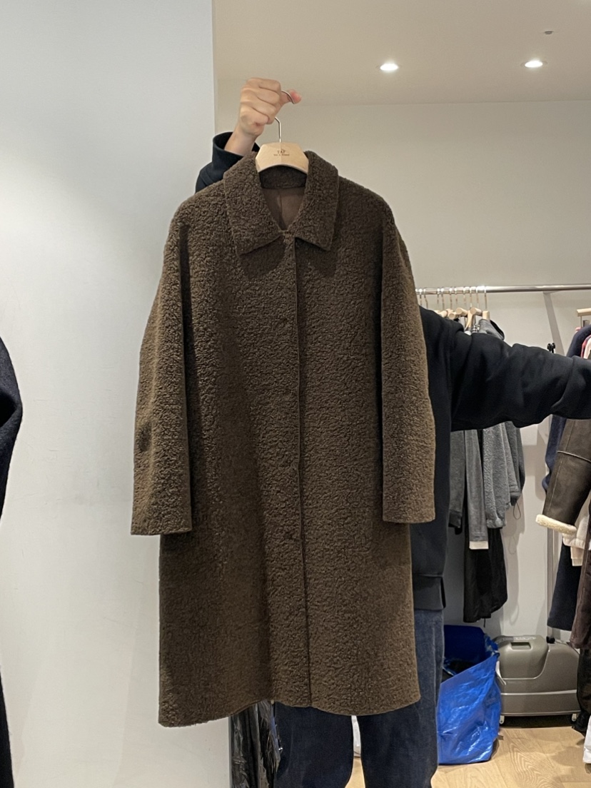 TAF東大門㊣直郵女士新款職業推薦真品時尚熱賣人氣中長款大衣TAF中長款大衣圖色2