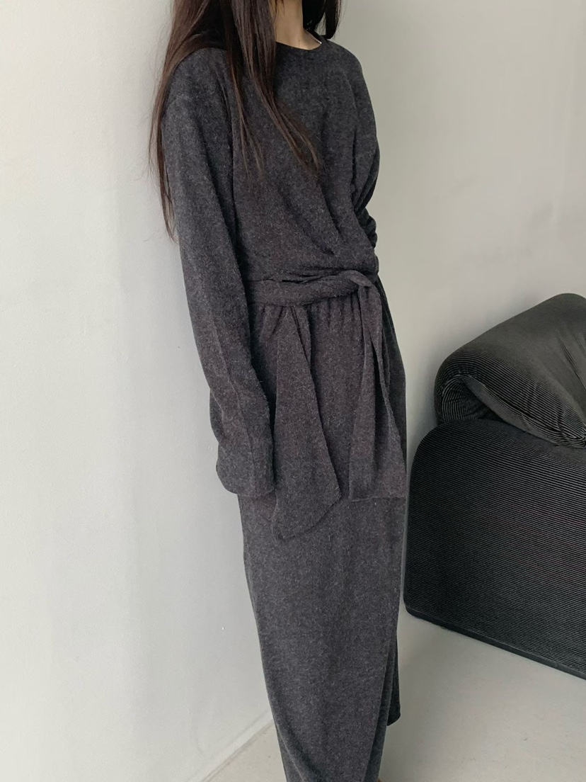 TAF東大門㊣直郵女士新品人氣25秋冬熱賣推薦真品長裙安哥拉TAF長裙