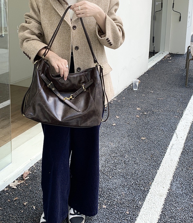 POSH BLUE東大門㊣實拍女士新品休閑25秋冬單肩斜跨包腰帶POSH BLUE單肩/斜跨包