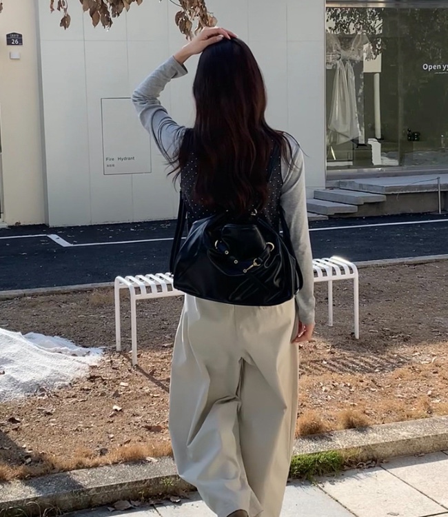 POSH BLUE東大門㊣實拍女士新品休閑25秋冬單肩斜跨包腰帶POSH BLUE單肩/斜跨包