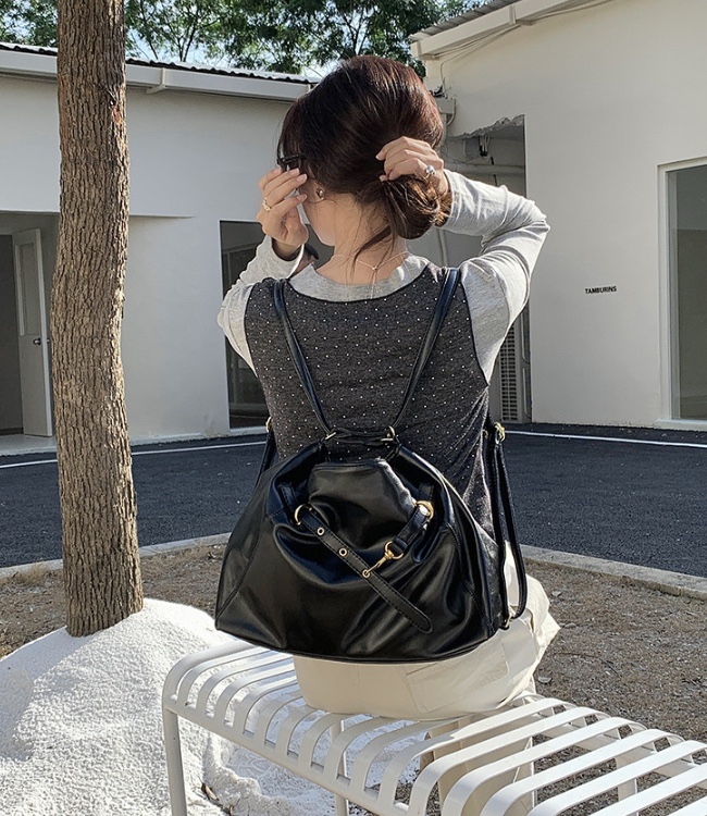 POSH BLUE東大門㊣實拍女士新品休閑25秋冬單肩斜跨包腰帶POSH BLUE單肩/斜跨包