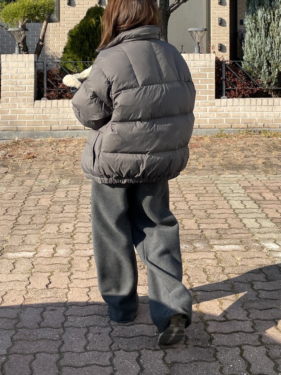 WATER/RIVER東大門㊣代購女裝新款人氣短款羽絨服雙面羽絨服WATER/RIVER短款羽絨服