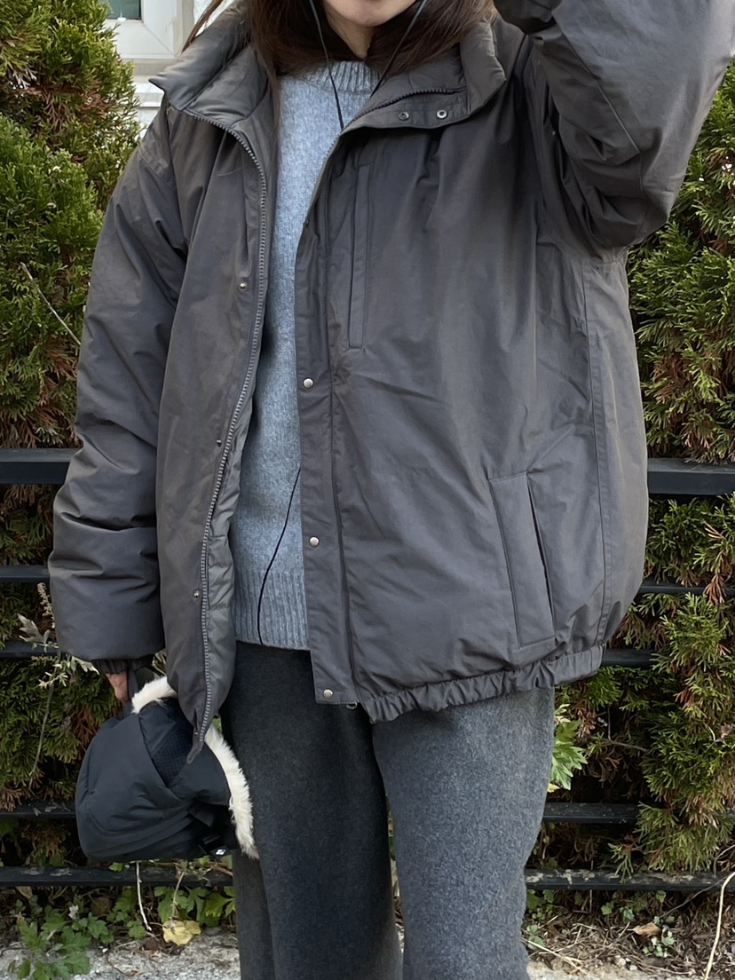 WATER/RIVER東大門㊣代購女裝新款人氣短款羽絨服雙面羽絨服WATER/RIVER短款羽絨服