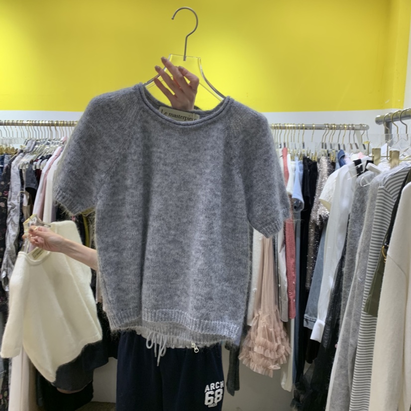 LE MASTERPLACE韓國直郵㊣女裝新品人氣時尚25秋冬針織衫羊駝Le masterpiece針織衫圖色2