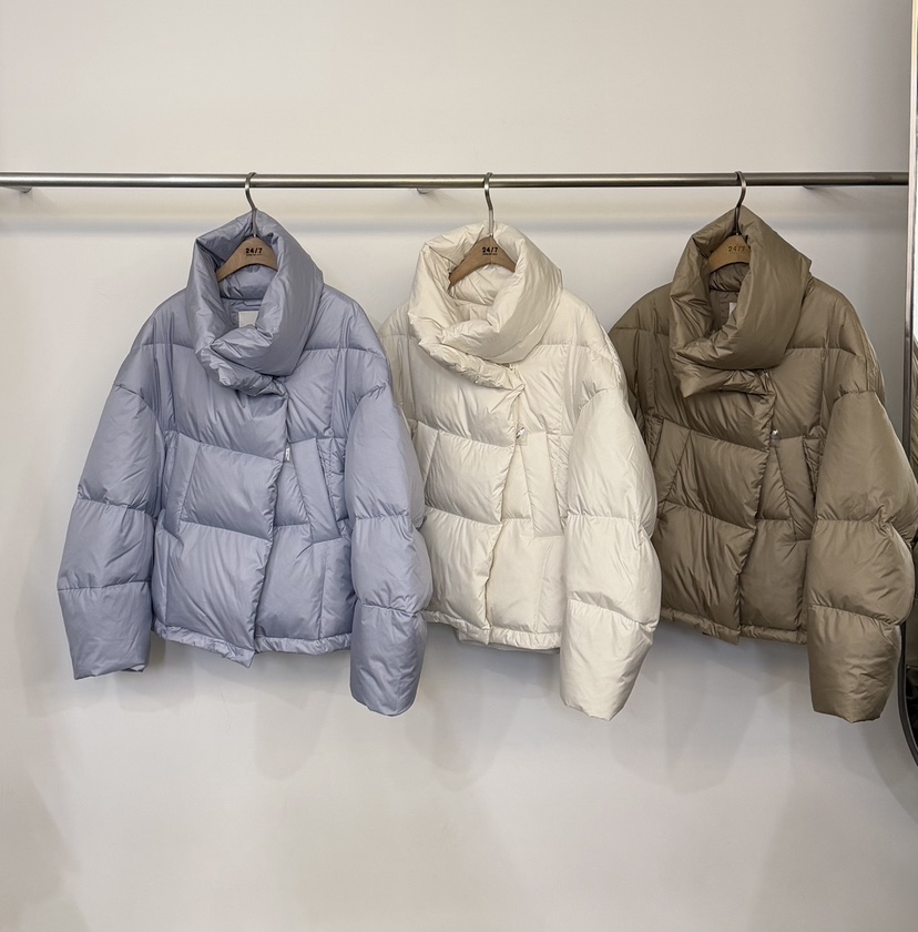 TWENTY FOUR SEVEN24-7韓國代購㊣女士新品職業短款羽絨服填充鴨絨TEWNTY FOUR SEVEN24-7短款羽絨服