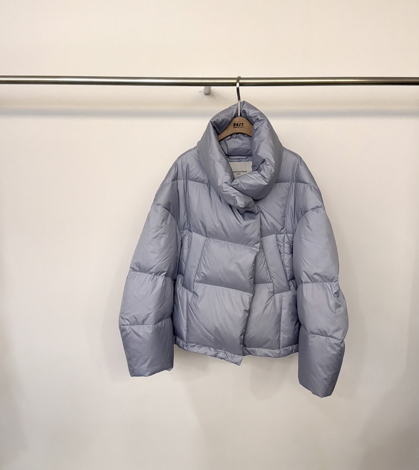 TWENTY FOUR SEVEN24-7韓國代購㊣女士新品職業短款羽絨服填充鴨絨TEWNTY FOUR SEVEN24-7短款羽絨服圖色1
