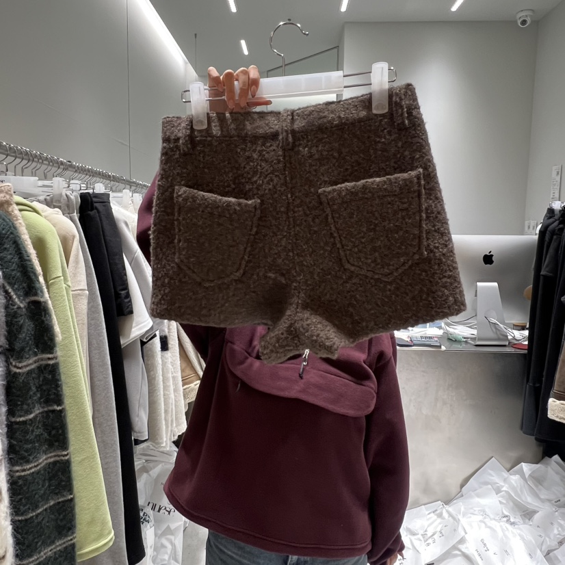 NUESE東大門㊣代購女裝新款休閑職業人氣推薦25秋冬時尚短褲NUESE短褲