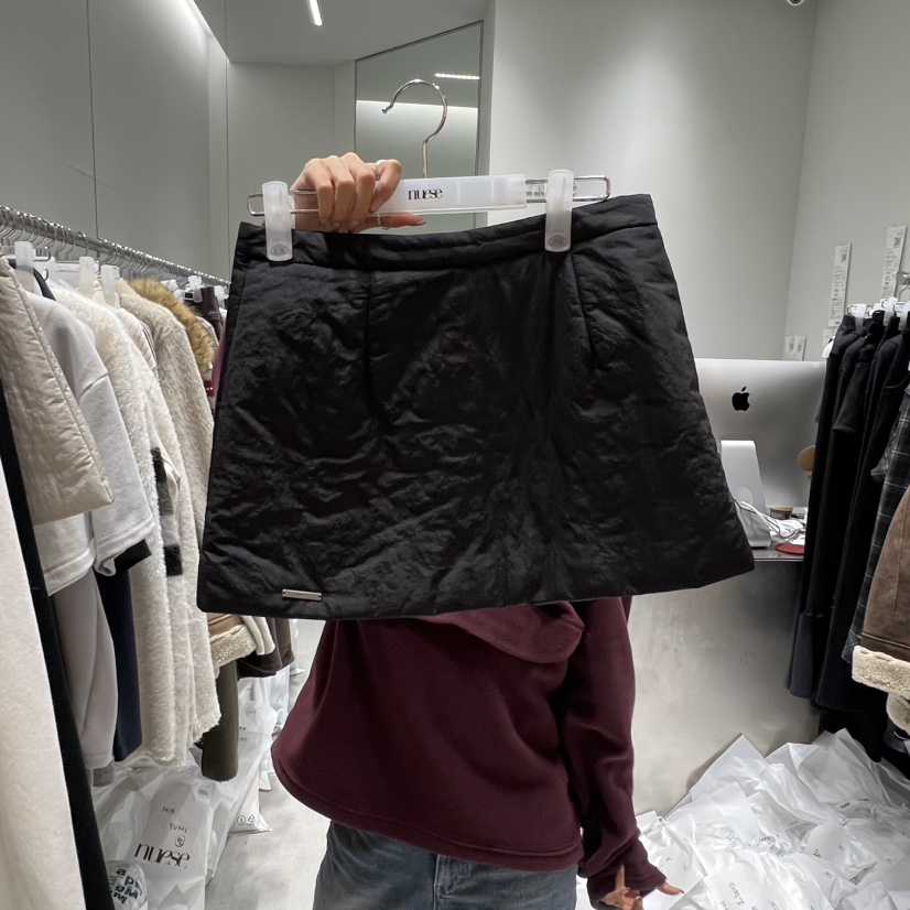 NUESE東大門㊣代購女士新款推薦真品人氣休閑25秋冬職業短裙NUESE短裙圖色2