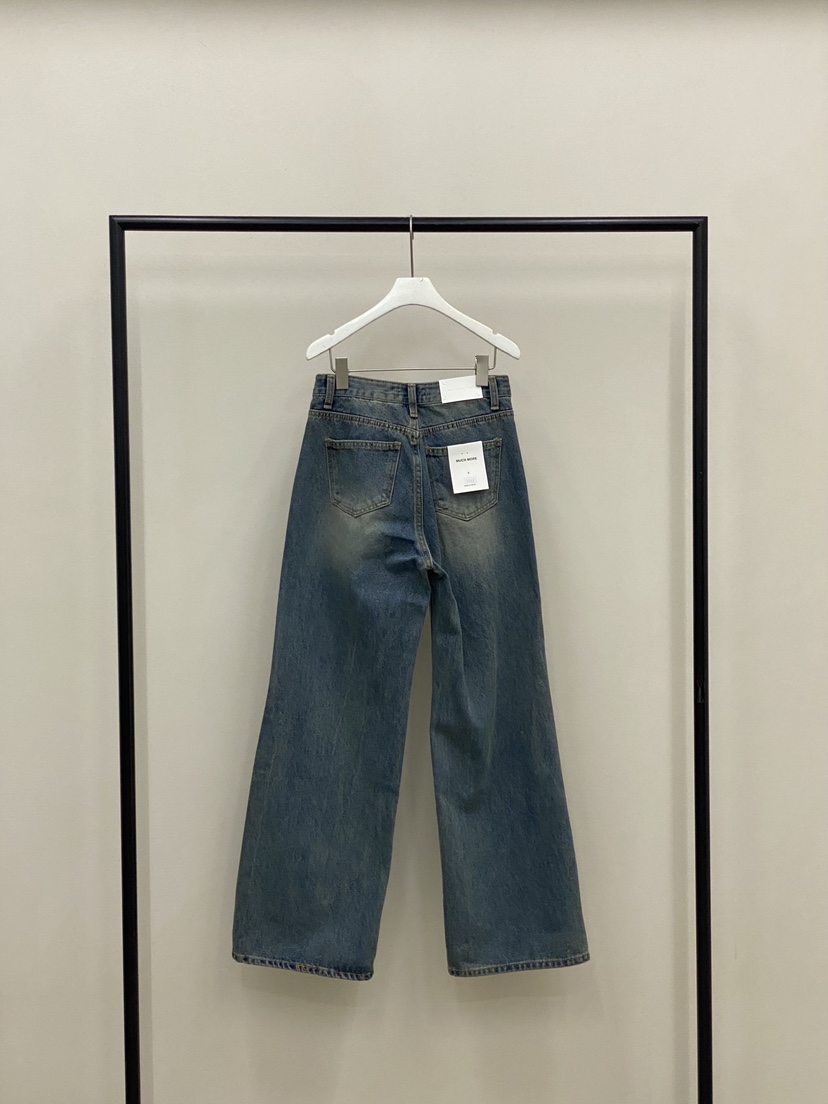 MUCH MORE東大門㊣代購女裝新品時尚推薦休閑熱賣牛仔褲加絨MUCH MORE牛仔褲