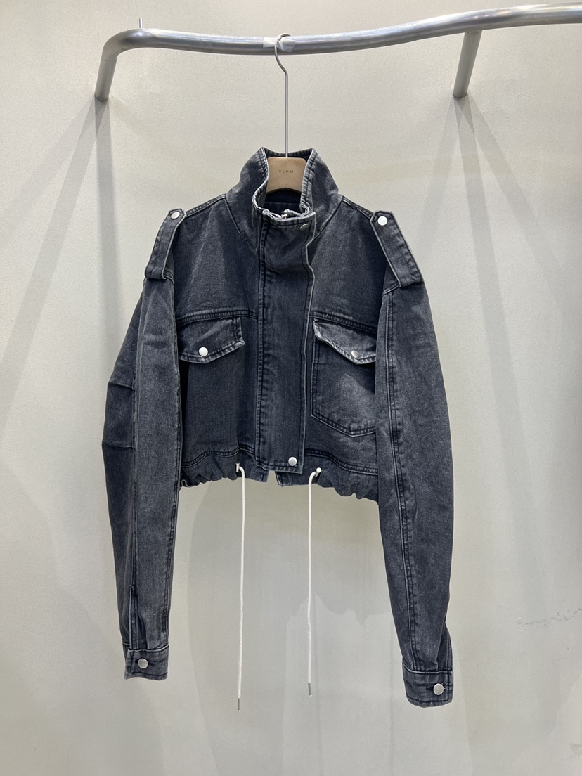 PLUM-q韓國直郵㊣女士新品休閑職業真品人氣25秋冬推薦夾克PLUM夾克圖色2