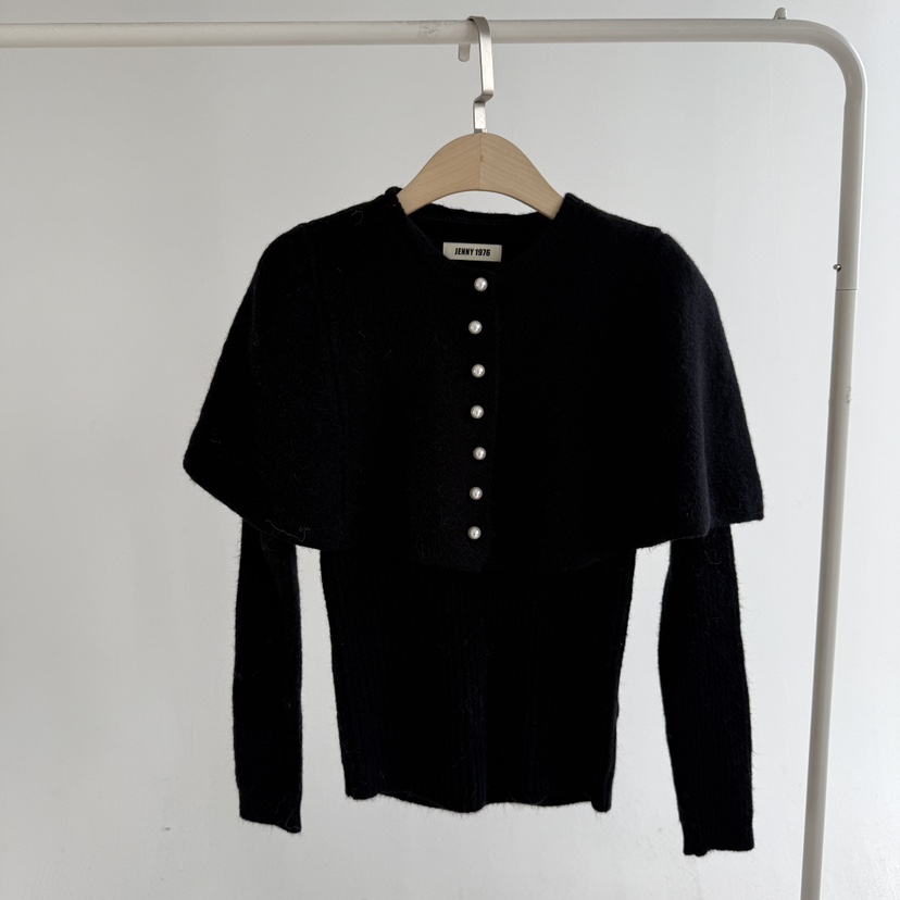 JENNY 1976東大門㊣代購女裝新款推薦職業25秋冬套裝兩件套JENNY 1976套裝圖色4黑色