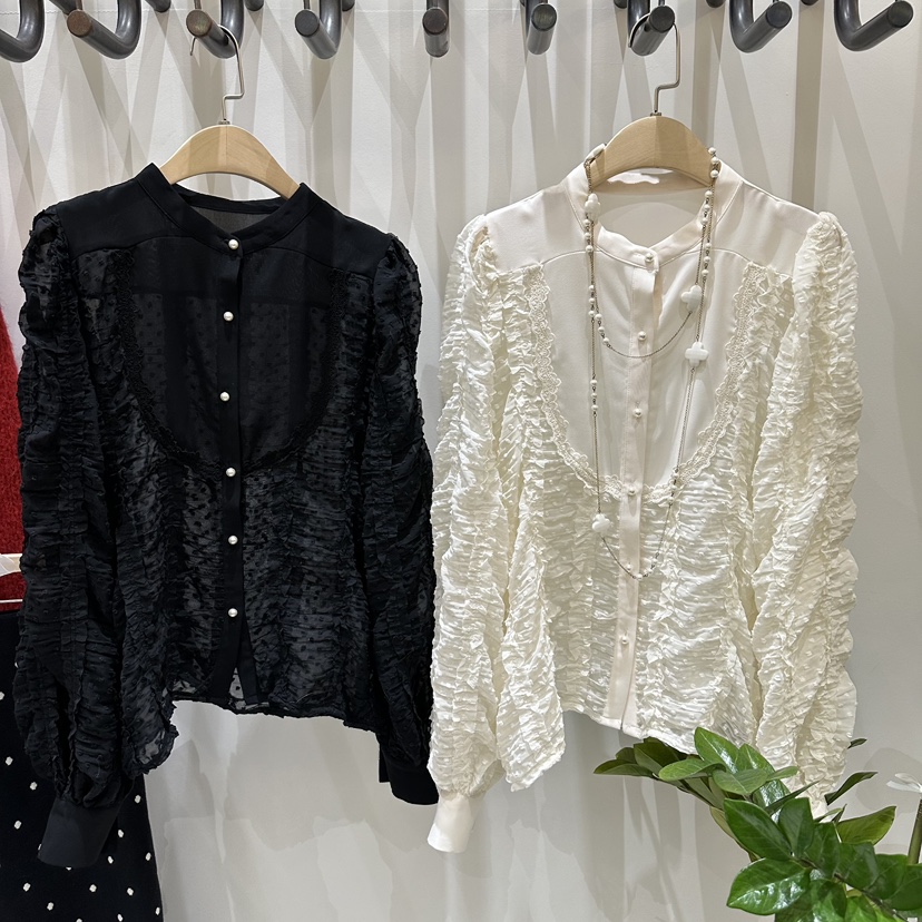 JENNY 1976東大門㊣實拍女裝新款職業人氣推薦真品襯衫蕾絲衫JENNY 1976襯衫/蕾絲衫