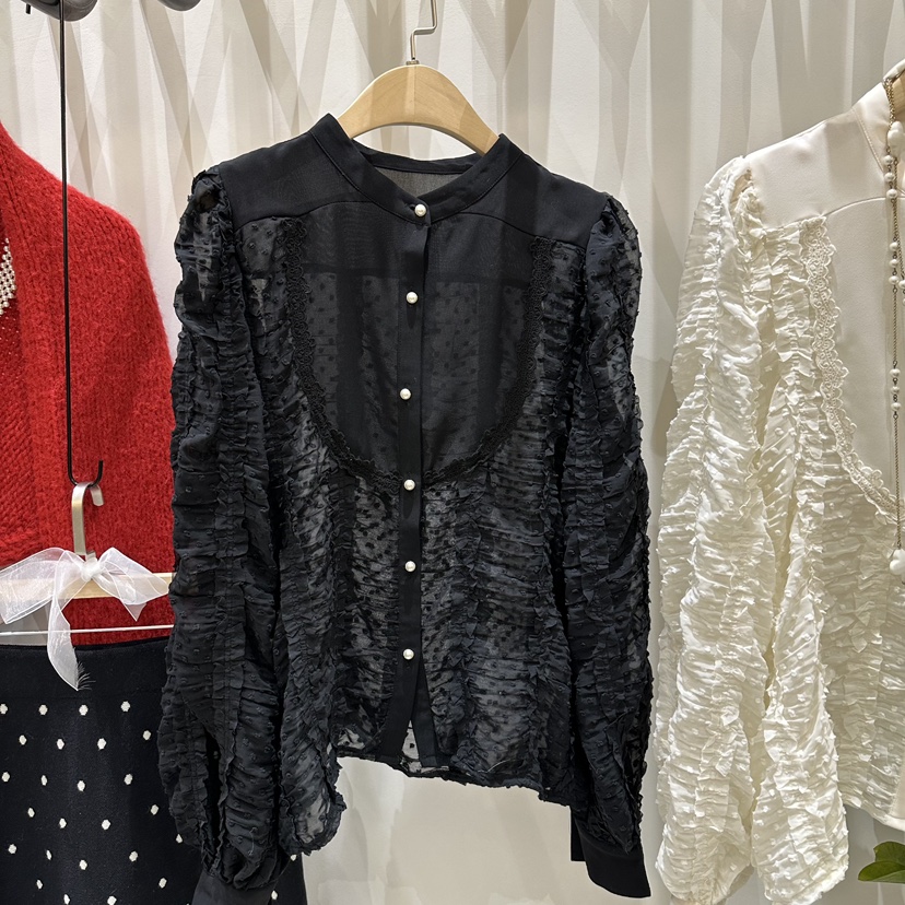 JENNY 1976東大門㊣實拍女裝新款職業人氣推薦真品襯衫蕾絲衫JENNY 1976襯衫/蕾絲衫圖色2