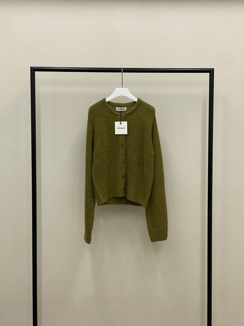 MUCH MORE韓國代購㊣女士新品25秋冬職業人氣真品推薦針織衫MUCH MORE針織衫圖色1