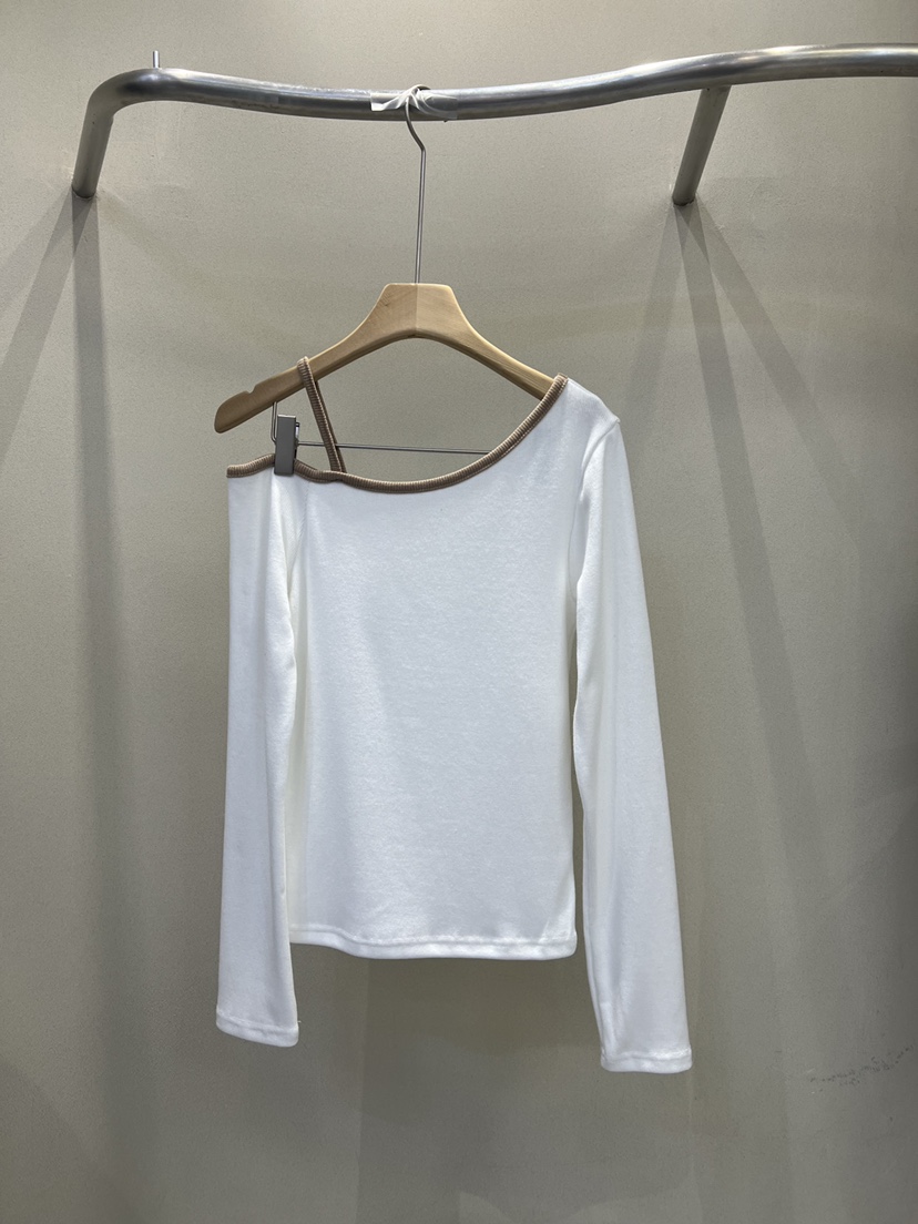 PLUM-q東大門㊣實拍女士新品25秋冬職業真品熱賣推薦長袖T恤PLUM長袖T恤