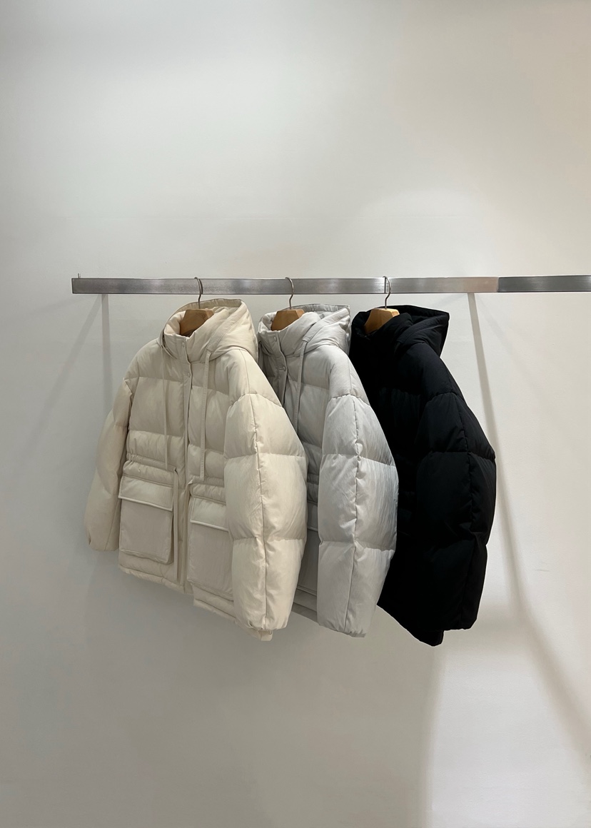 ONESTASTE韓國直郵㊣女裝新品推薦25秋冬熱賣短款羽絨服填充絨TASTE/ONESTASTE短款羽絨服