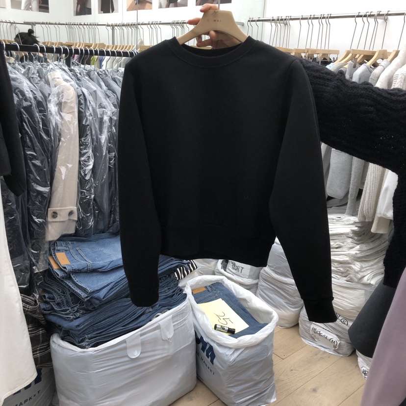 MOI-A東大門㊣直郵女裝新品休閑25秋冬真品熱賣人氣衛衣加絨MOI-A衛衣圖色3