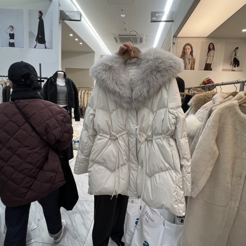 AFTERGLOW韓國代購㊣女士新品推薦時尚休閑熱賣職業短款羽絨服AFTERGLOW短款羽絨服圖色2