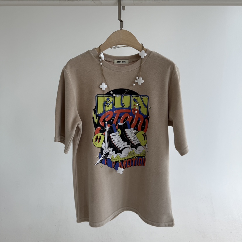 JENNY 1976韓國直郵㊣女士新品真品熱賣職業時尚人氣推薦T恤JENNY 1976T恤圖色1