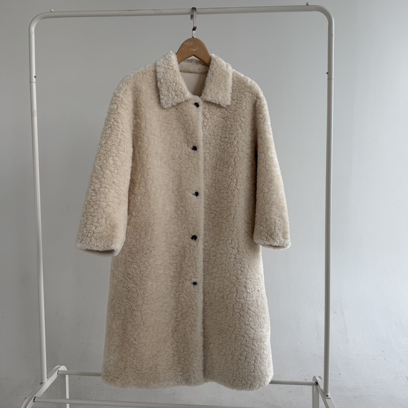 JENNY 1976東大門㊣實拍女士新品職業推薦休閑中長款大衣羊毛JENNY 1976中長款大衣圖色1