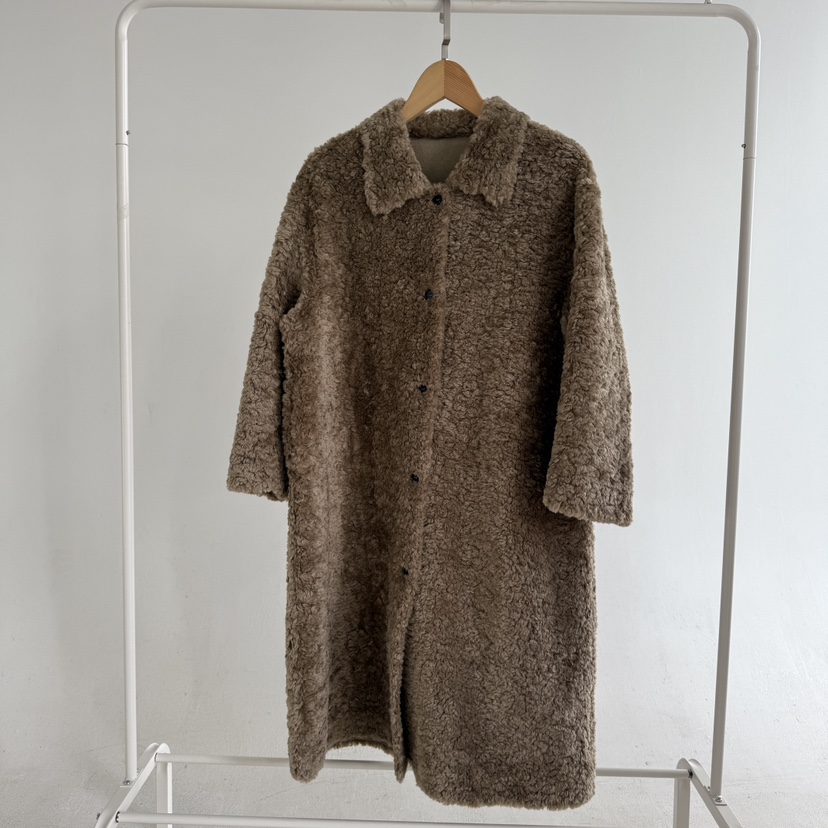 JENNY 1976東大門㊣實拍女士新品職業推薦休閑中長款大衣羊毛JENNY 1976中長款大衣圖色2