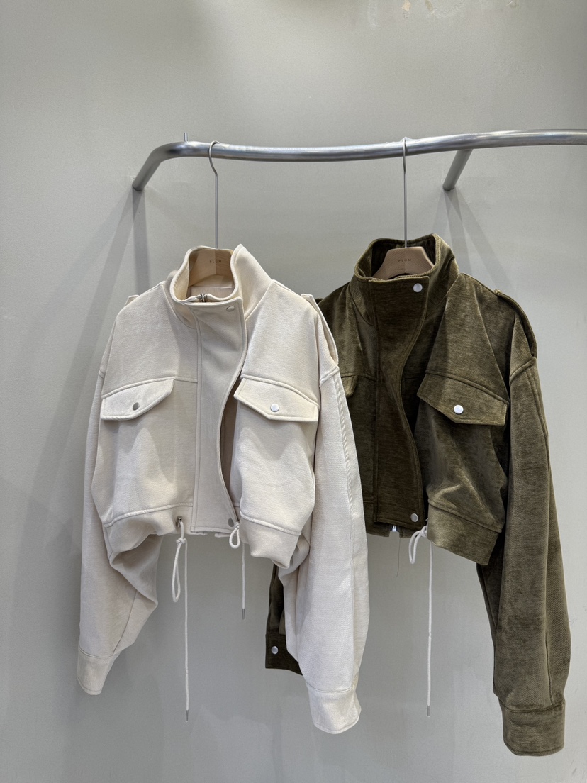 PLUM-q東大門㊣直郵女士新款推薦熱賣25秋冬休閑職業人氣夾克PLUM夾克