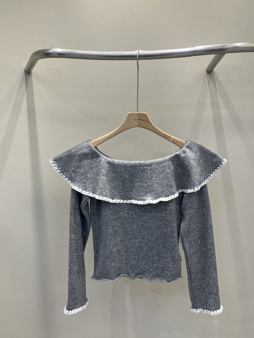 PLUM-q東大門㊣代購女士新品人氣休閑真品25秋冬熱賣長袖T恤PLUM長袖T恤圖色3