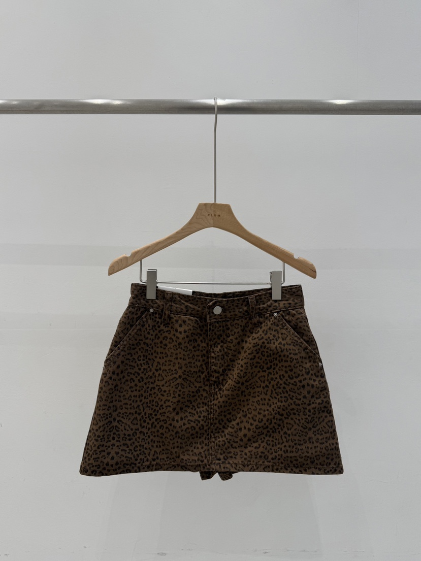 PLUM-q東大門㊣直郵女士新款推薦真品時尚休閑25秋冬職業裙褲PLUM裙褲圖色1