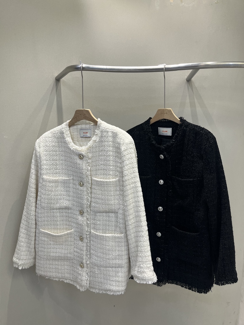 PLUM-q東大門㊣代購女士新品推薦熱賣職業休閑人氣中長款大衣PLUM中長款大衣