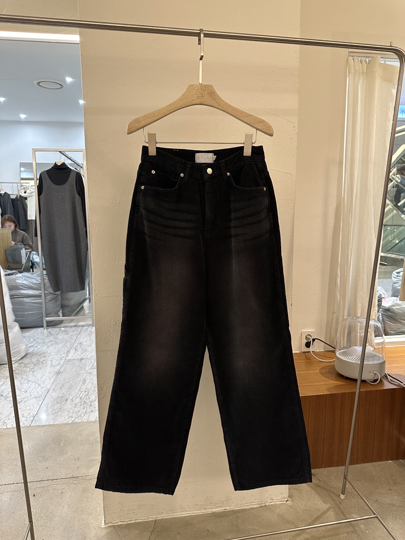 BPLAN韓國直郵㊣女士新品時尚人氣熱賣職業休閑牛仔褲燈芯絨BPLAN牛仔褲圖色2