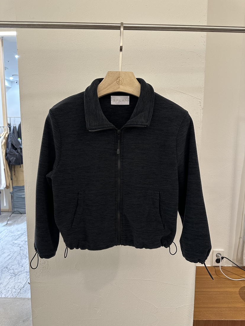 BPLAN韓國代購㊣女裝新品真品25秋冬時尚職業推薦熱賣夾克拉鏈BPLAN夾克圖色2黑色