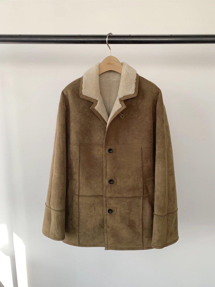 UNDERSON韓國代購㊣女士新品25秋冬職業休閑真品熱賣人氣夾克UNDERSON夾克圖色2