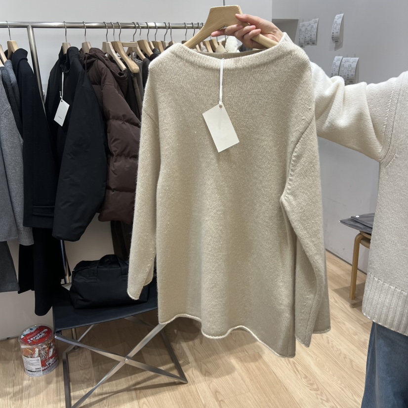 HAUS-A東大門㊣實拍女士新品25秋冬時尚真品熱賣休閑針織衫HAUS-A針織衫圖色1