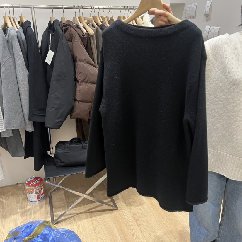 HAUS-A東大門㊣實拍女士新品25秋冬時尚真品熱賣休閑針織衫HAUS-A針織衫圖色2