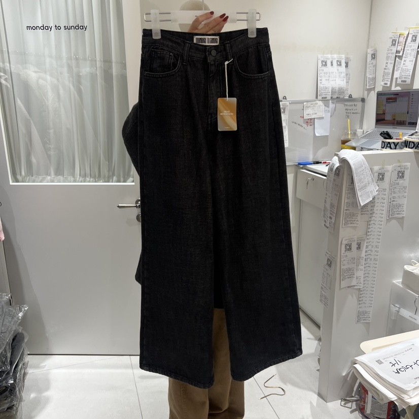 MONDAY TO SUNDAY東大門㊣直郵女士新品熱賣時尚推薦牛仔褲MONDAY TO SUNDAY牛仔褲圖色1