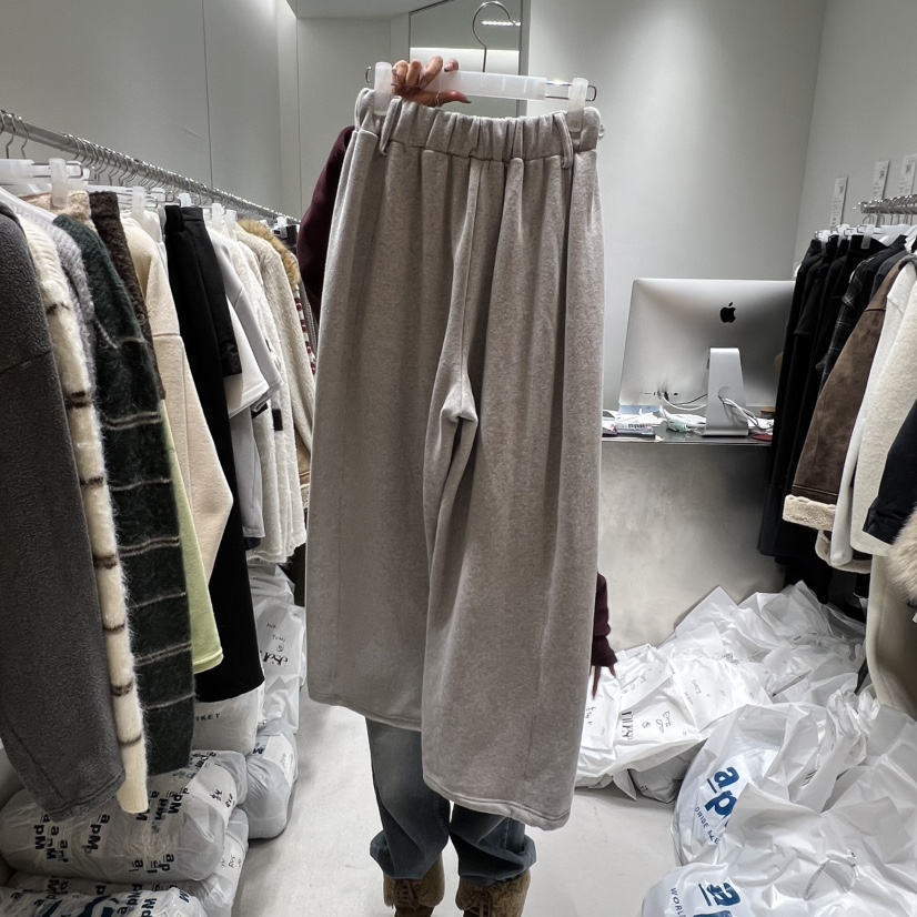 NUESE東大門㊣實拍女士新款熱賣休閑推薦時尚真品休閑褲加絨NUESE休閑褲