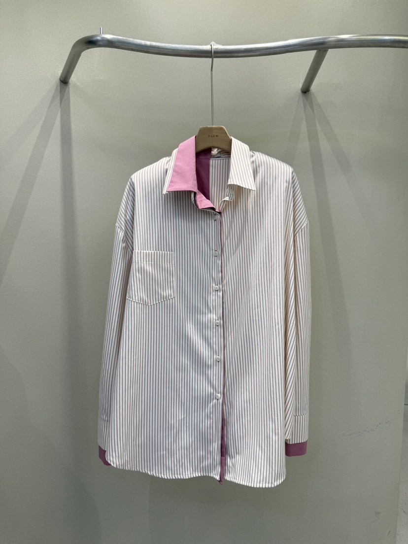 PLUM-q韓國直郵㊣女士新品真品熱賣推薦休閑職業襯衫蕾絲衫PLUM襯衫/蕾絲衫圖色1