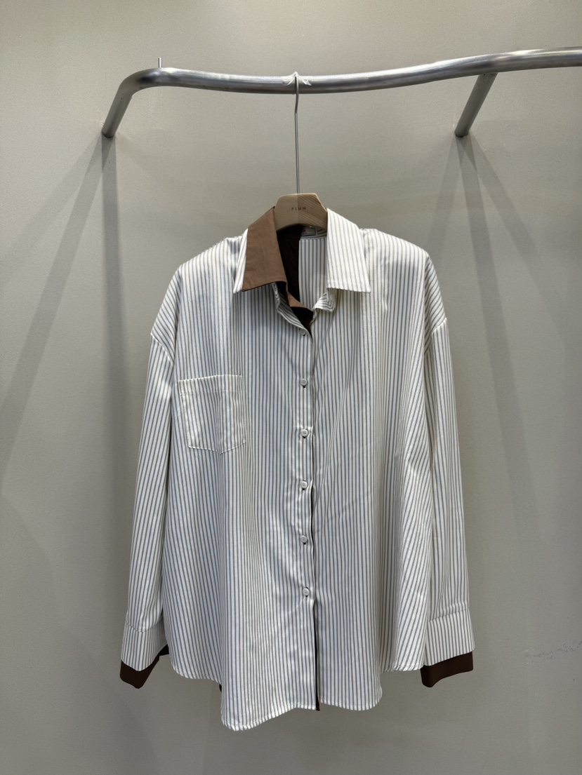 PLUM-q韓國直郵㊣女士新品真品熱賣推薦休閑職業襯衫蕾絲衫PLUM襯衫/蕾絲衫圖色3