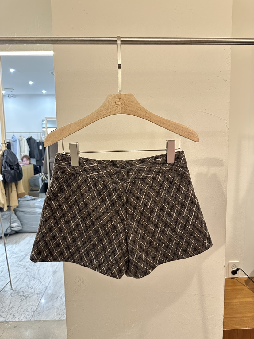 BPLAN東大門㊣實拍女士新品職業真品25秋冬熱賣人氣推薦短褲BPLAN短褲圖色1棕色