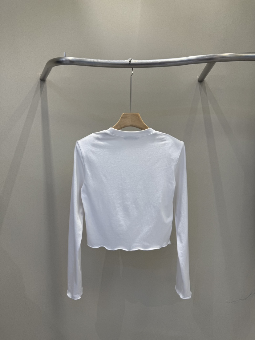 PLUM-q東大門㊣直郵女士新品25秋冬休閑推薦熱賣真品長袖T恤PLUM長袖T恤