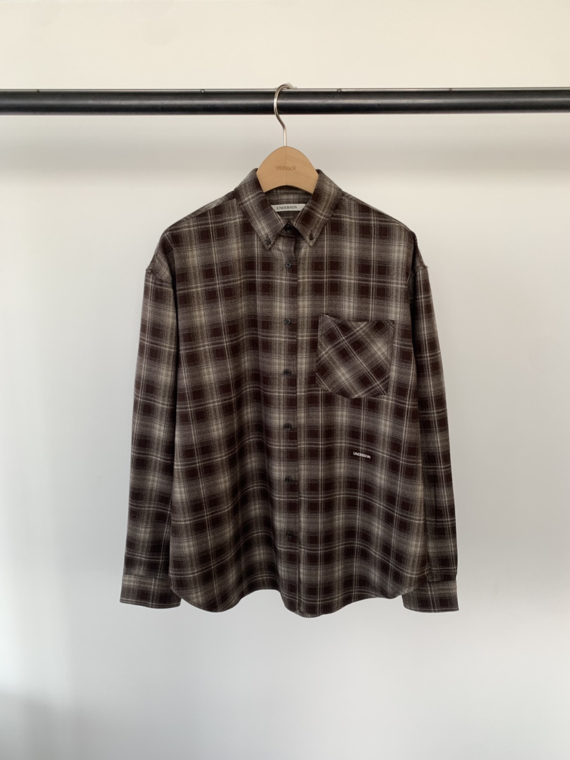 UNDERSON東大門㊣實拍女士新品推薦休閑時尚人氣襯衫蕾絲衫UNDERSON襯衫/蕾絲衫圖色2