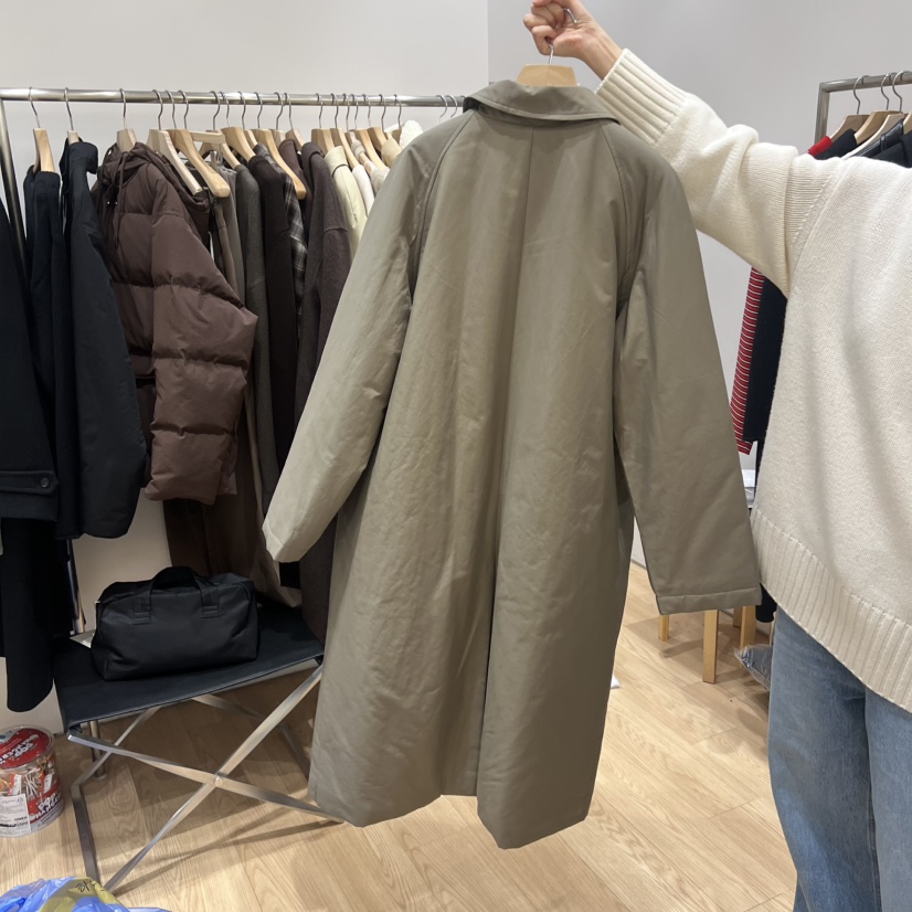 HAUS-A東大門㊣代購女士新品真品25秋冬休閑時尚人氣長款棉服HAUS-A長款棉服