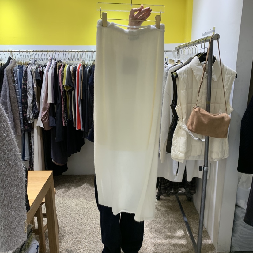 LE MASTERPLACE韓國代購㊣女士新款真品推薦時尚職業長裙羊毛Le masterpiece長裙