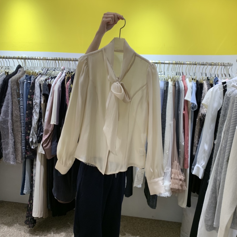 LE MASTERPLACE東大門㊣直郵女士新款時尚職業人氣襯衫蕾絲衫Le masterpiece襯衫/蕾絲衫圖色1